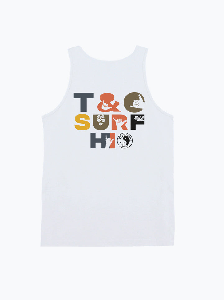T&C Surf Designs Shakas Up Tank,