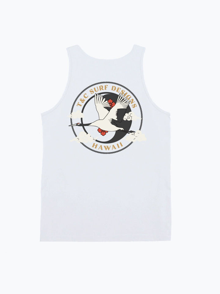 Soaring Crane Tank - T&C Surf Designs