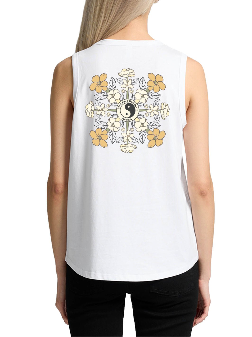 Puakeni Pikake Quilt Martina Tank - T&C Surf Designs