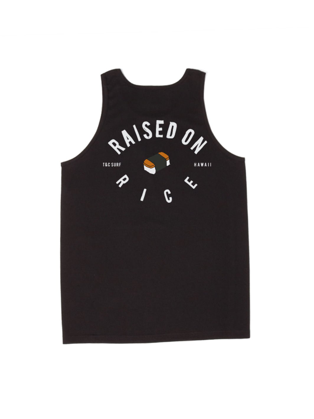 T&C Surf Designs Raised on Musubi Tank, Black / S