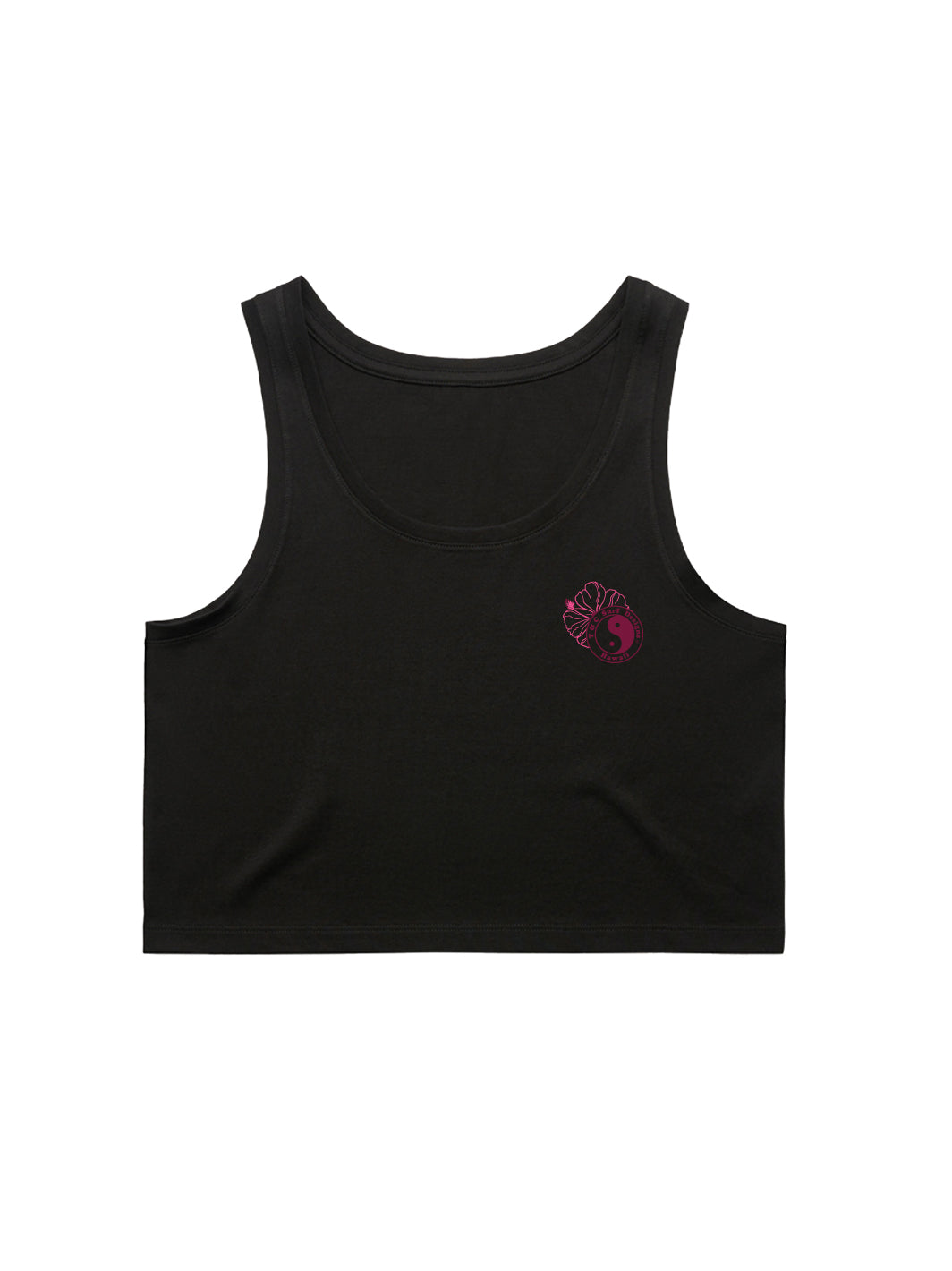 Keeping It Aloha Crop Singlet Tank
