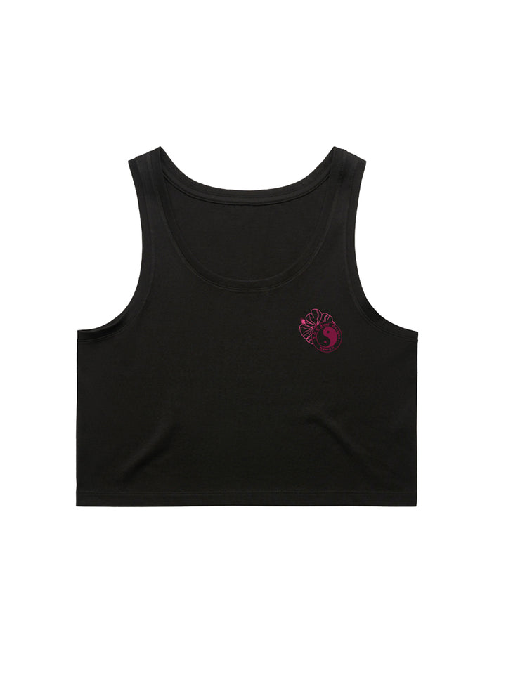 Keeping It Aloha Crop Singlet Tank