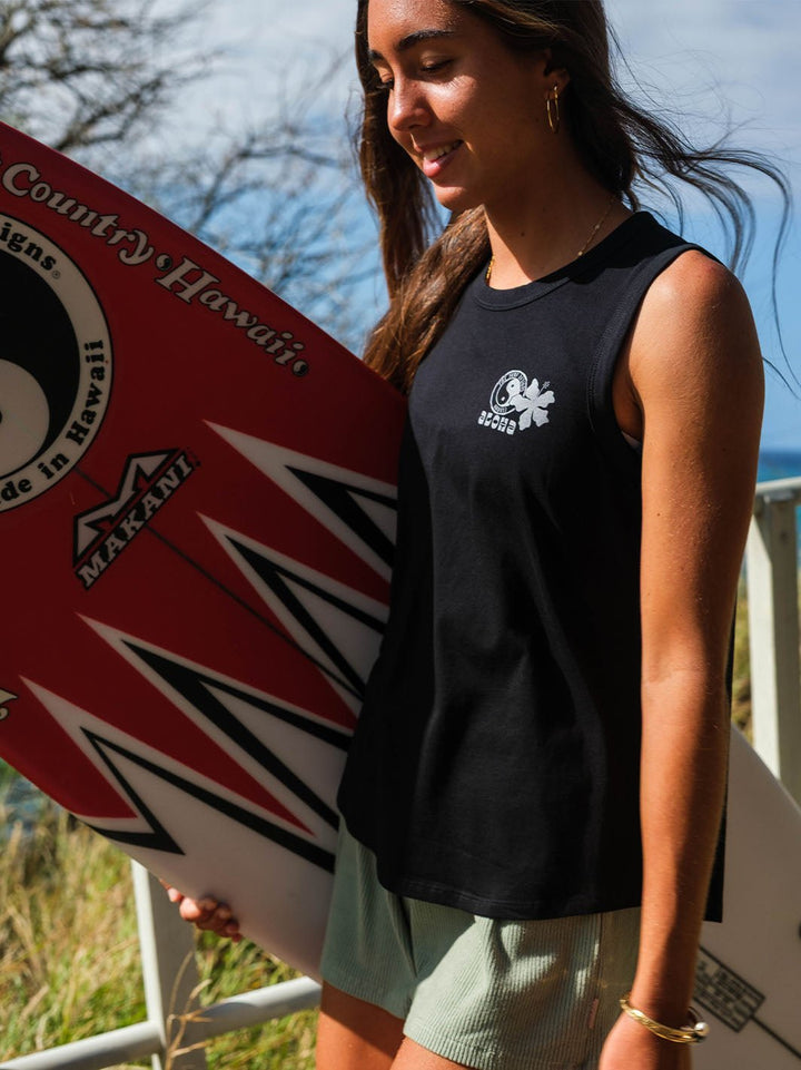 T&C Surf Designs Nalu Sketch Martina Tank,