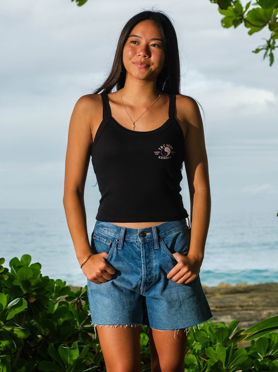 T&C Surf Designs Local All Day Rib Baby Tank,