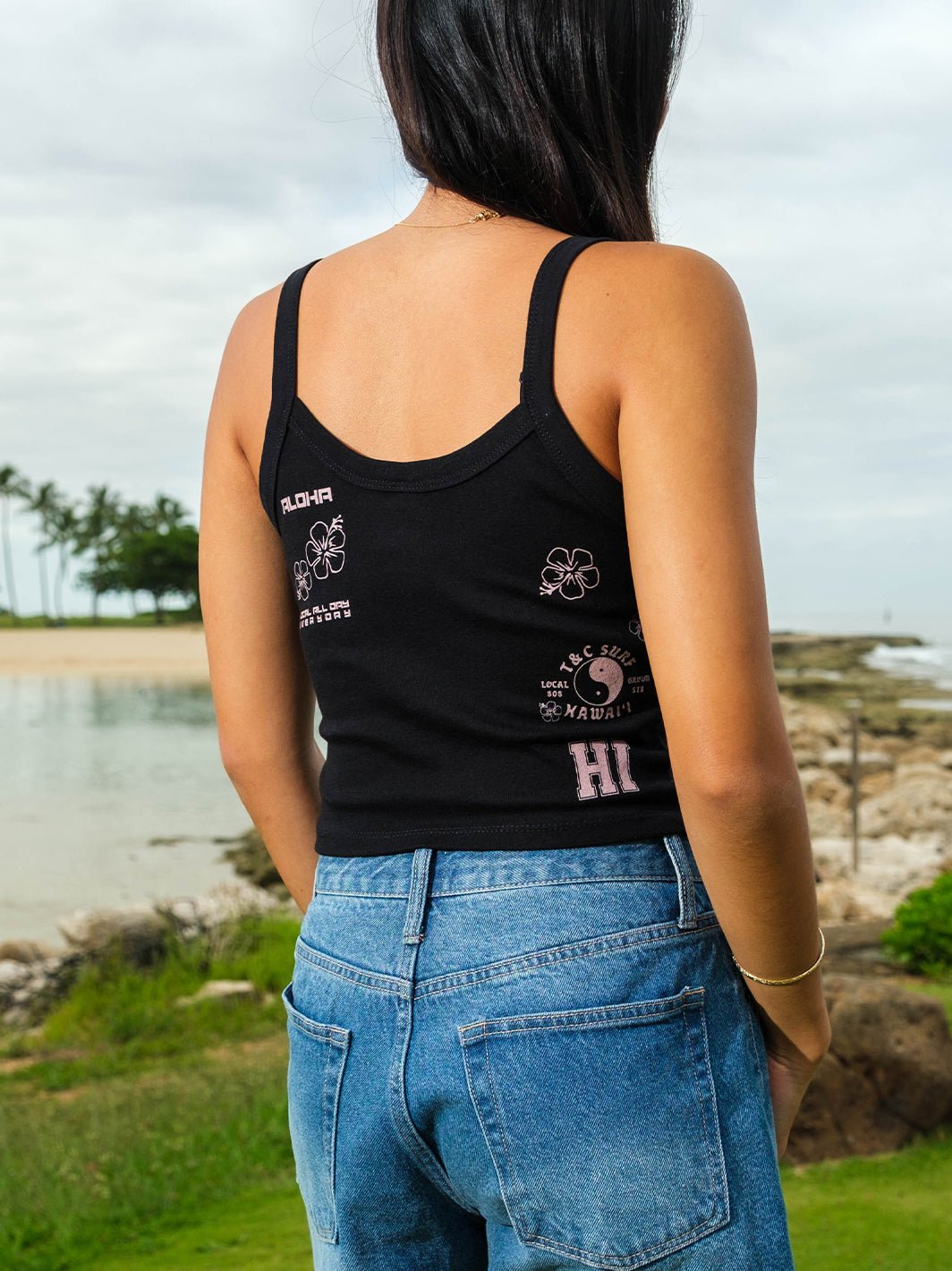 T&C Surf Designs Local All Day Rib Baby Tank,