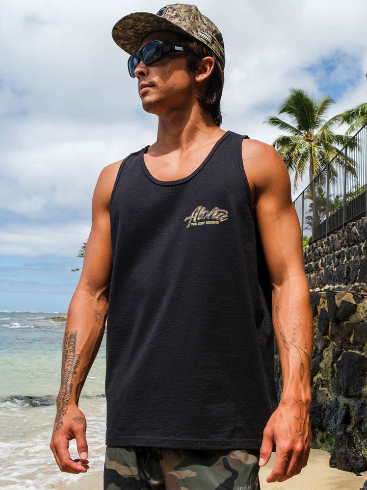 T&C Surf Designs Lokahi Camo Logo Tank,