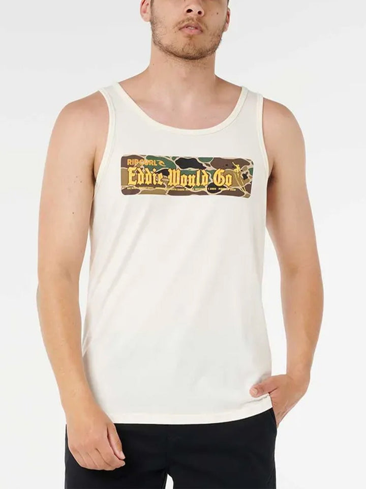 Eddie Would Go Sticker Tank - T&C Surf Designs