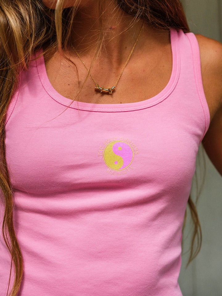 T&C Surf Designs Lined Logo Suntrip Tank,