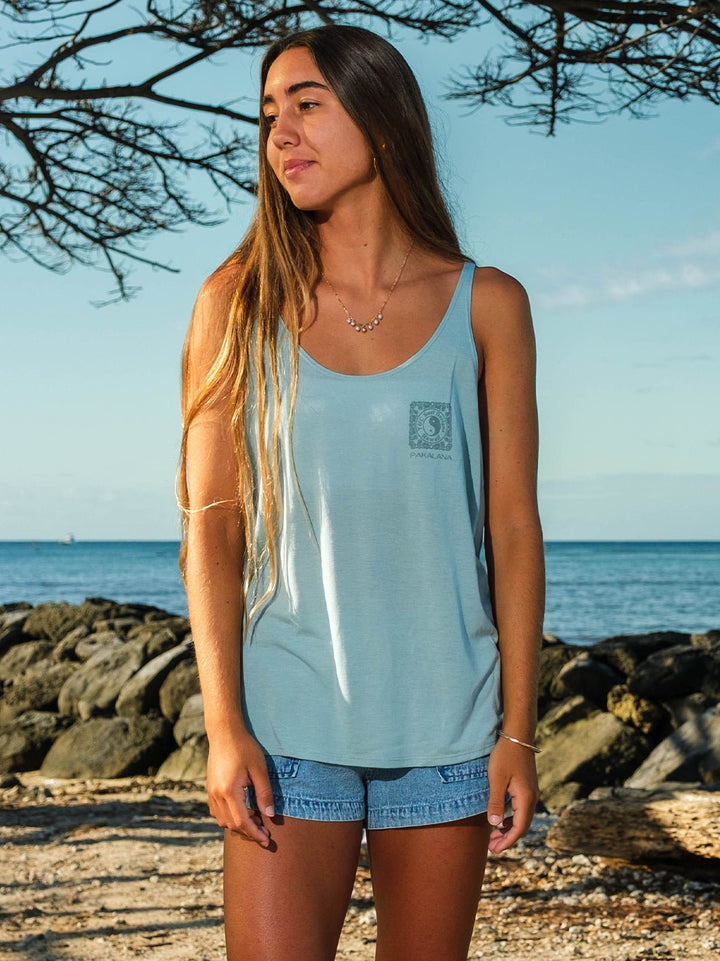 T&C Surf Designs Pakalana Quilt Slouchy Tank,
