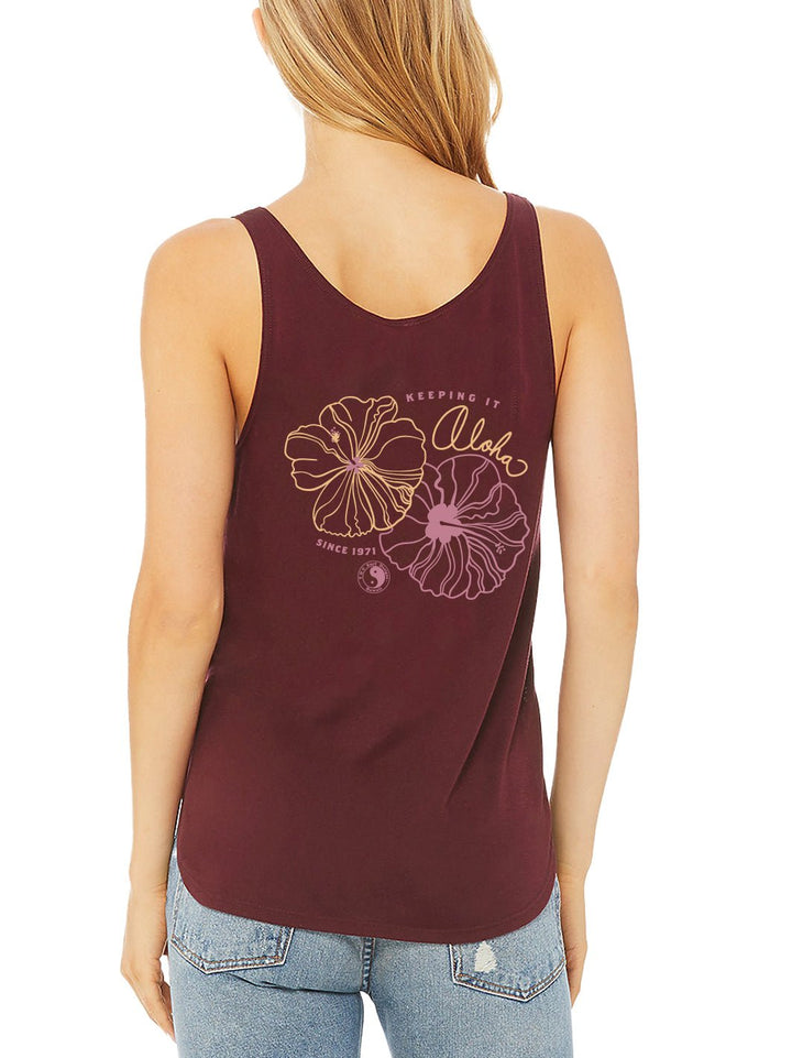 Keeping It Aloha Slit Tank - T&C Surf Designs