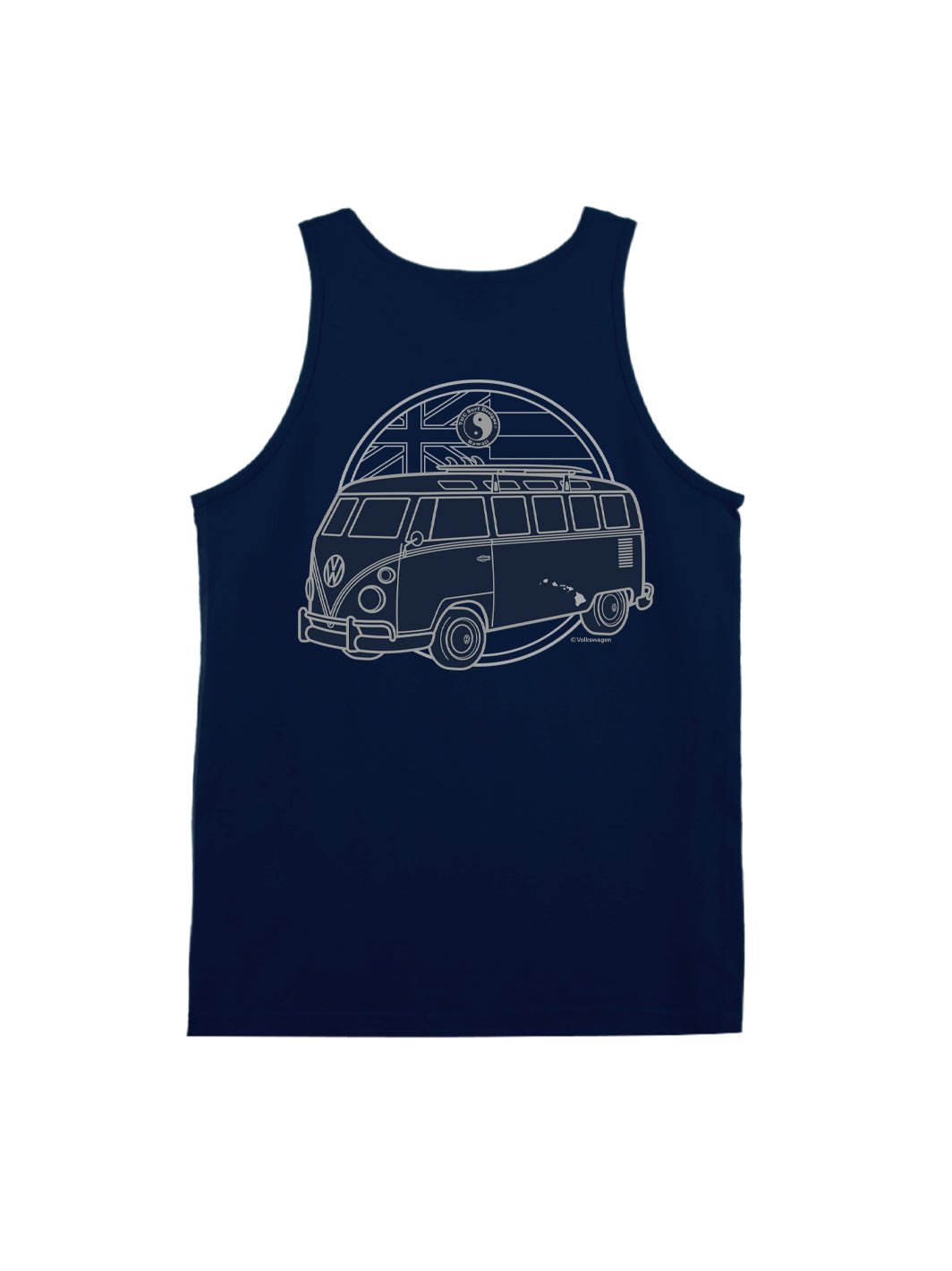 Bus Line Circle Volkswagen® Tank - T&C Surf Designs