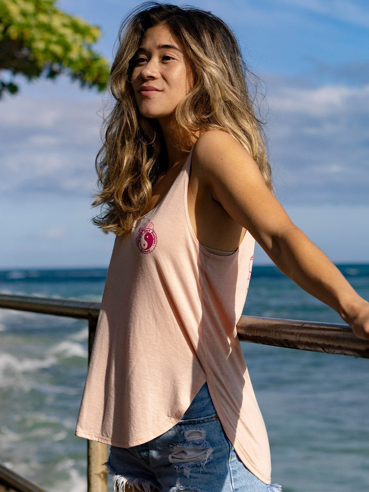 T&C Surf Designs Keeping It Aloha Slit Tank,