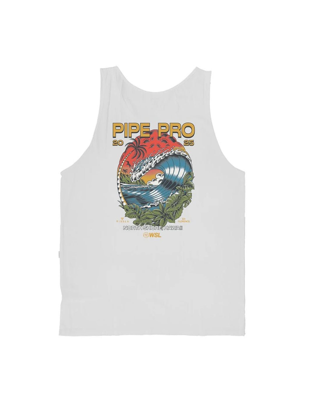 T&C Surf Designs Vissla Pipe Pro 2025 Poster Tank,