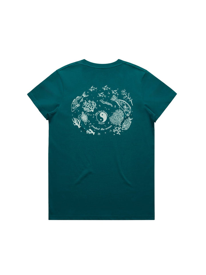 T&C Surf Designs Protect Our Ocean Maple Tee, Atlantic / S