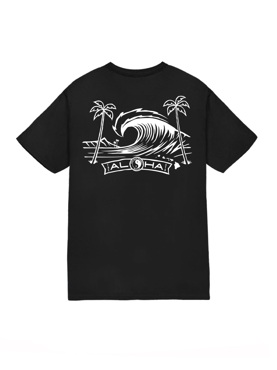 T&C Surf Designs Ink Diamond Head Wave Jersey Tee, Black / S