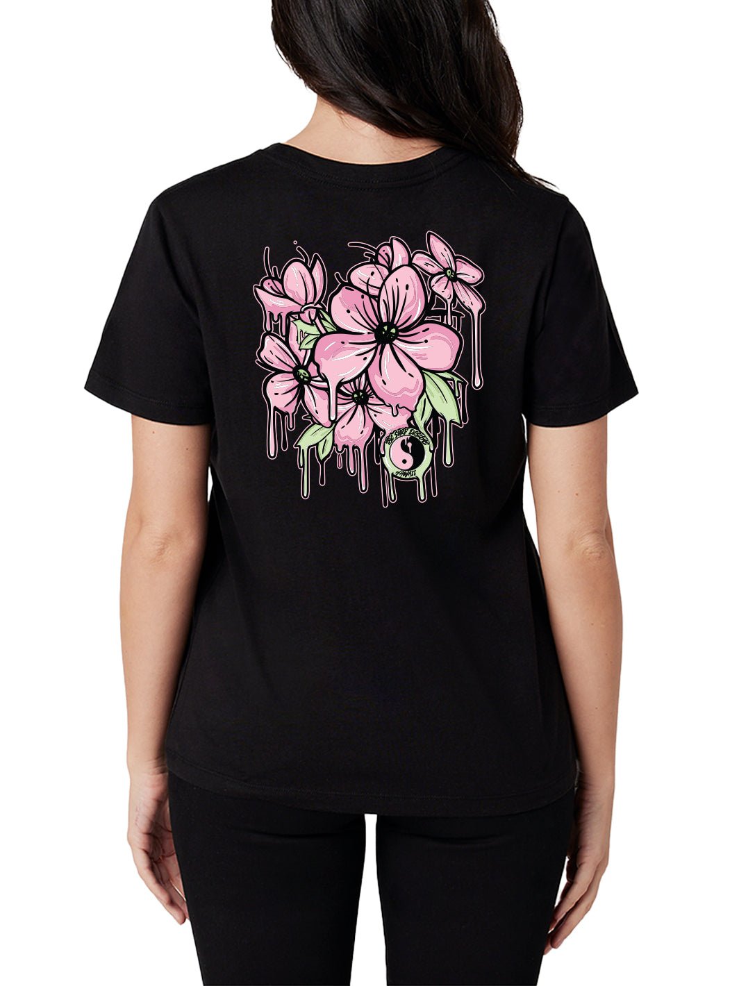 Sakura Drip Classic Tee - T&C Surf Designs