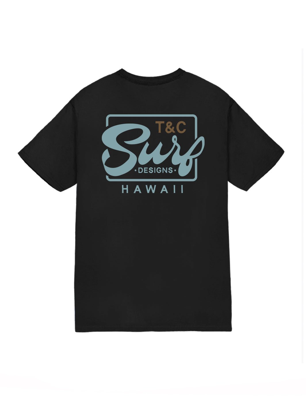 Vintage T&C Surf Design Hawaii Surfboard Surf Hawaiian Tc