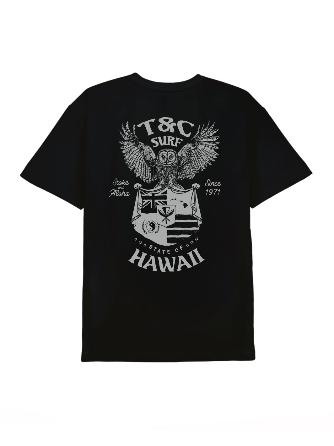 Pueo Tee - T&C Surf Designs