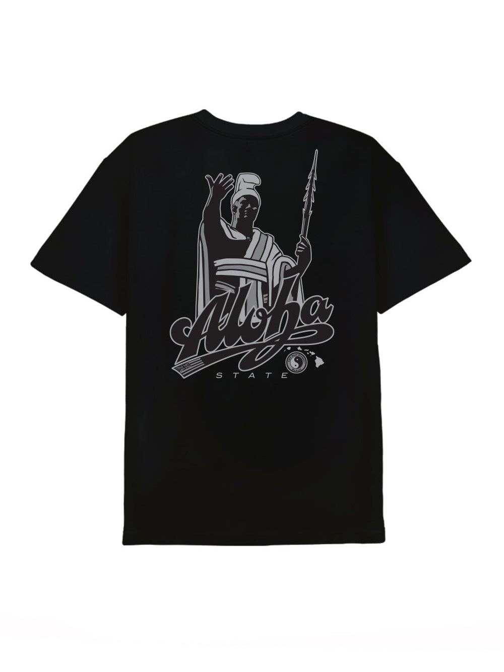 T&C Surf Designs Kam Aloha 25 Tee, Black / S