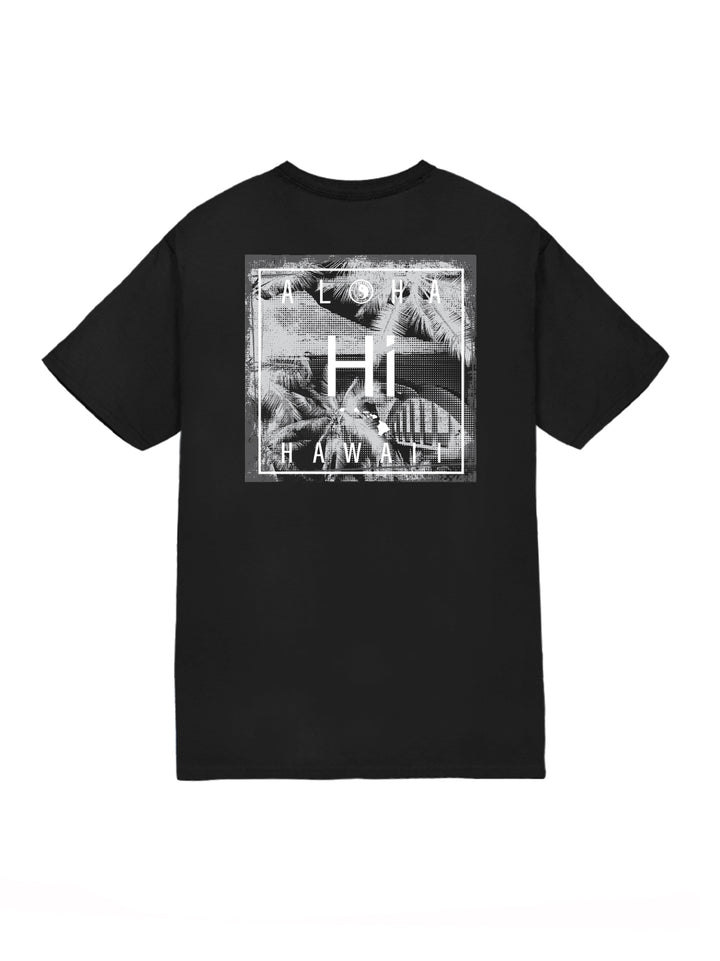 T&C Surf Designs Tone Scenic Square Jersey Tee, Black / S