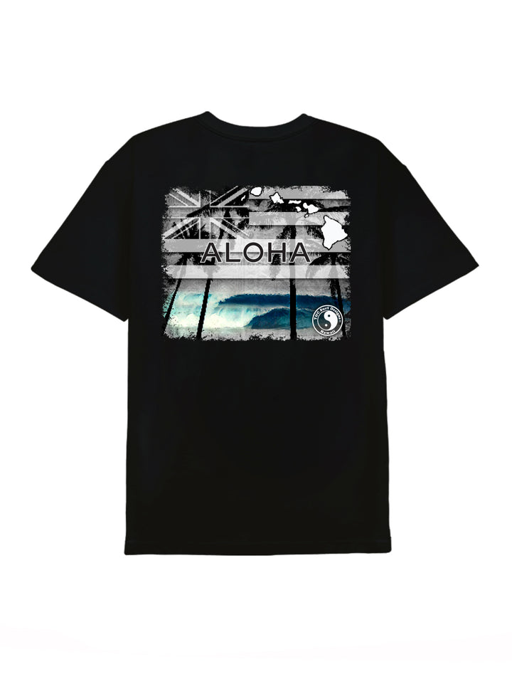Double Wave Aloha Tee