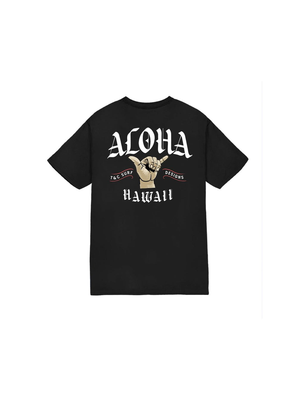 T&C Surf Designs Kids Shaka Tee, Black / XS