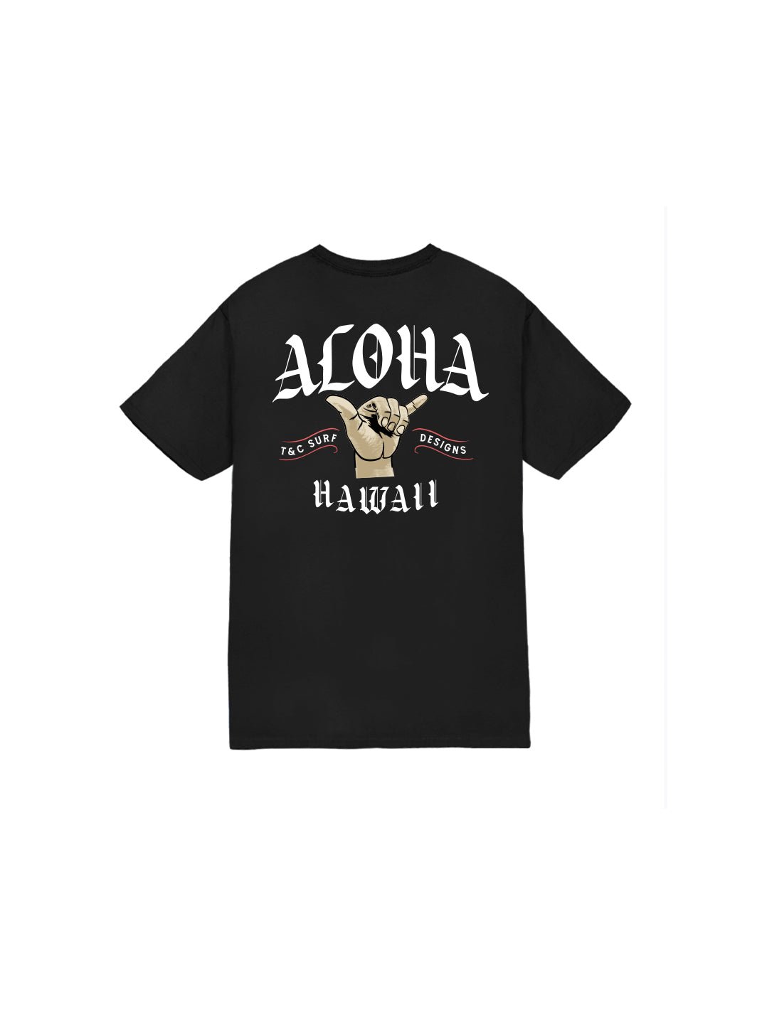 T&C Surf Designs Kids Shaka Tee, Black / XS