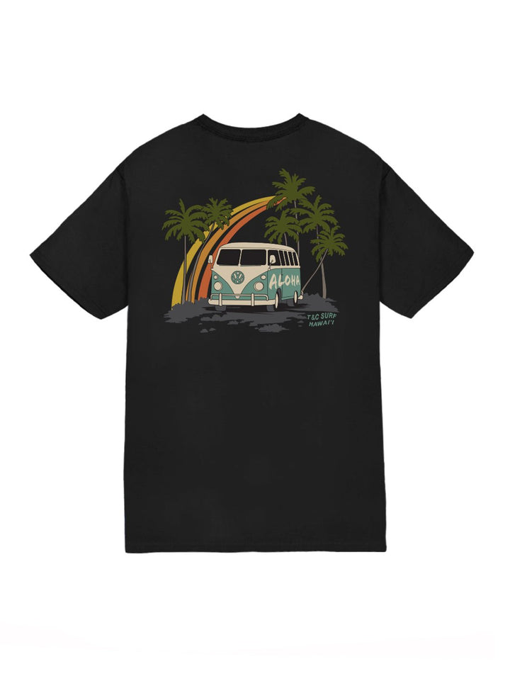T&C Surf Designs Surf Ride Volkswagen® Jersey Tee, Black / S