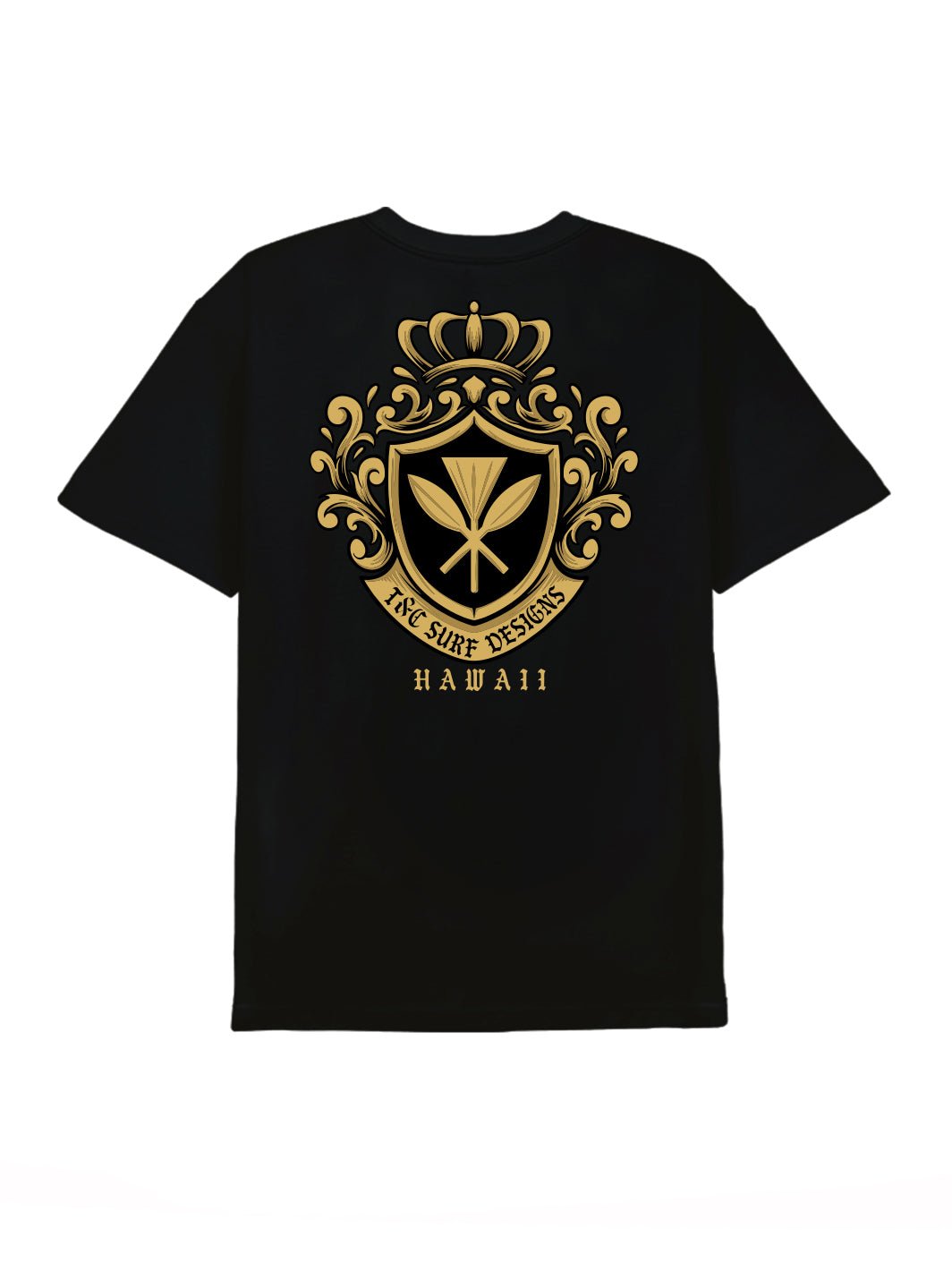 T&C Surf Designs Royal Crest Tee, Black / S