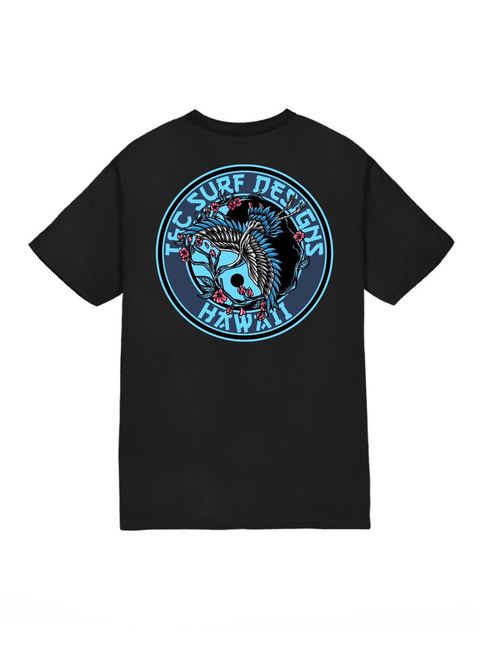 Sakura Crane Jersey Tee - T&C Surf Designs