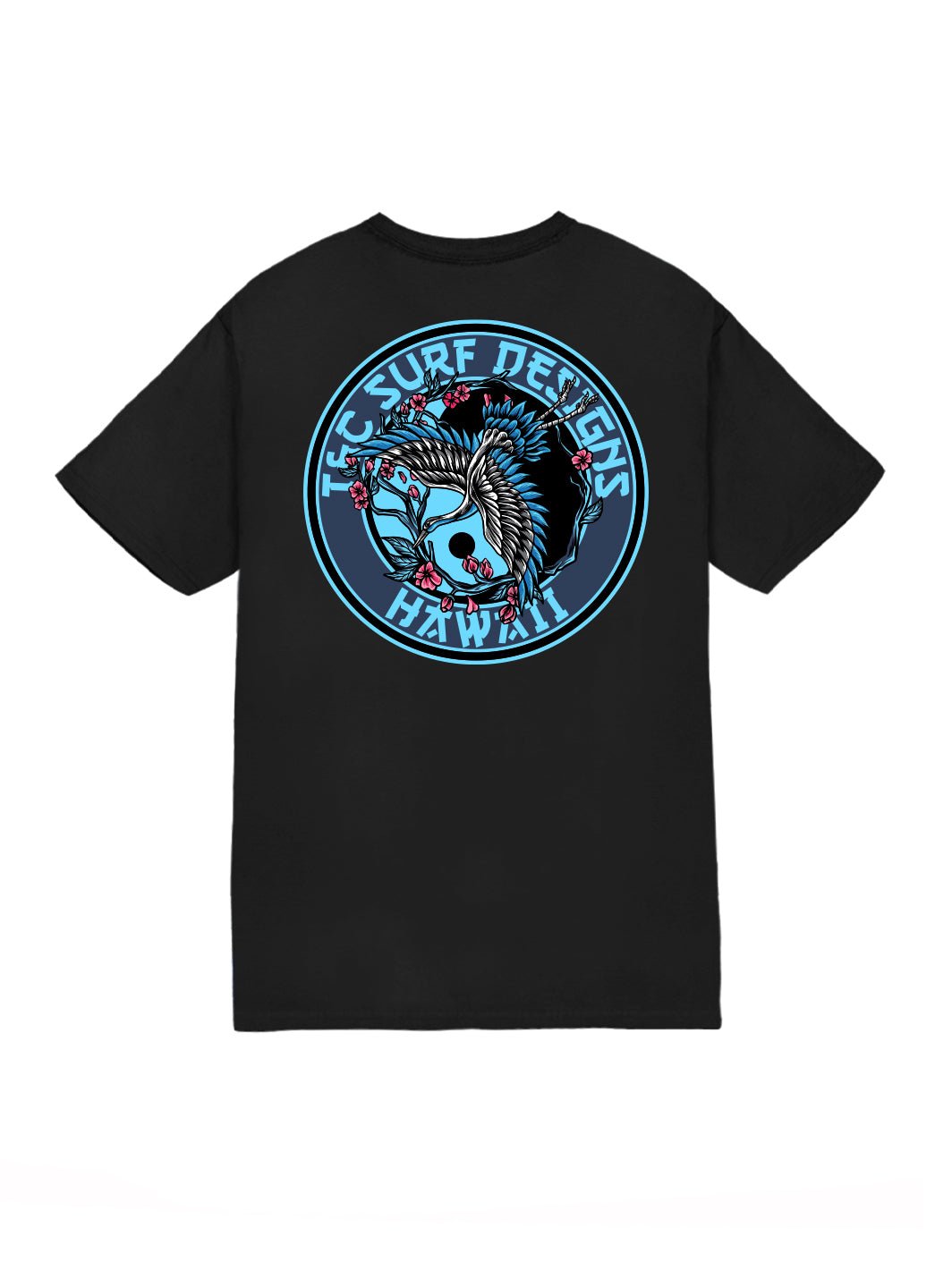Sakura Crane Jersey Tee - T&C Surf Designs