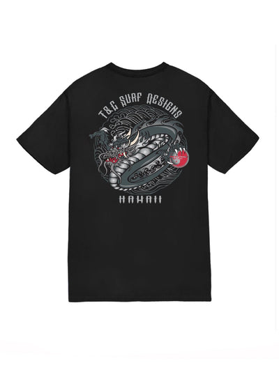 T&C Surf Designs T&C Surf Year of the Dragon Jersey Tee, Black / S