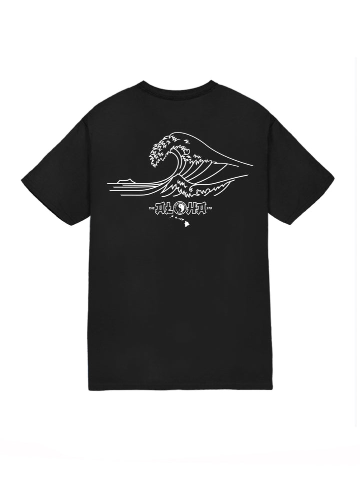 Simple Hokusai Jersey Tee - T&C Surf Designs