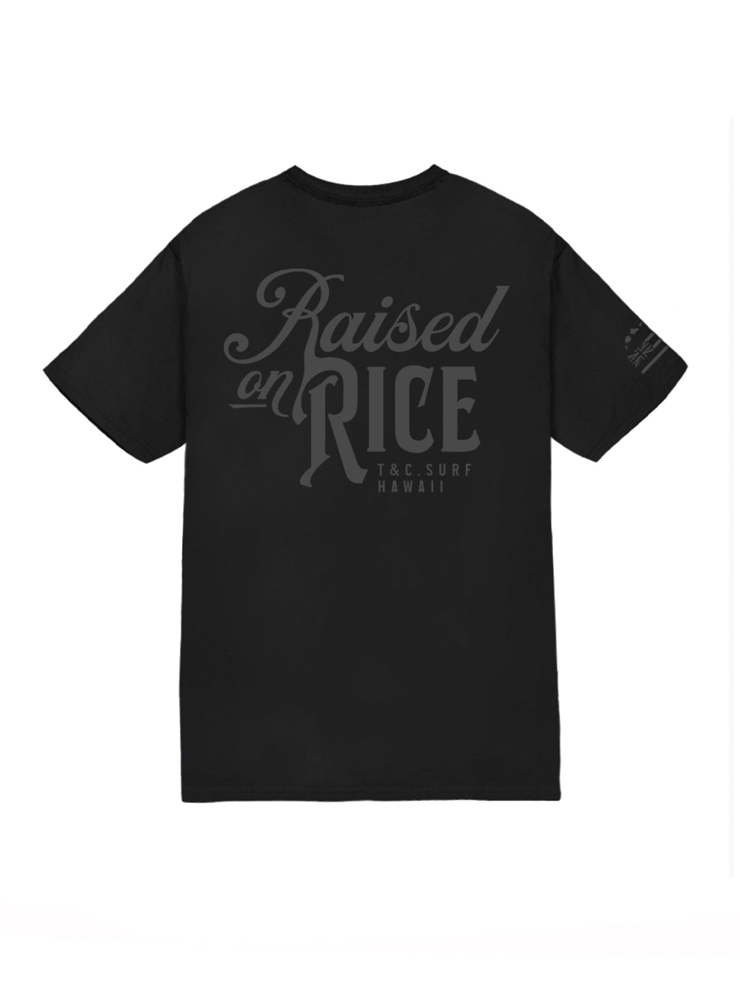 T&C Surf Designs T&C Surf White Rice Jersey Tee, Black / S