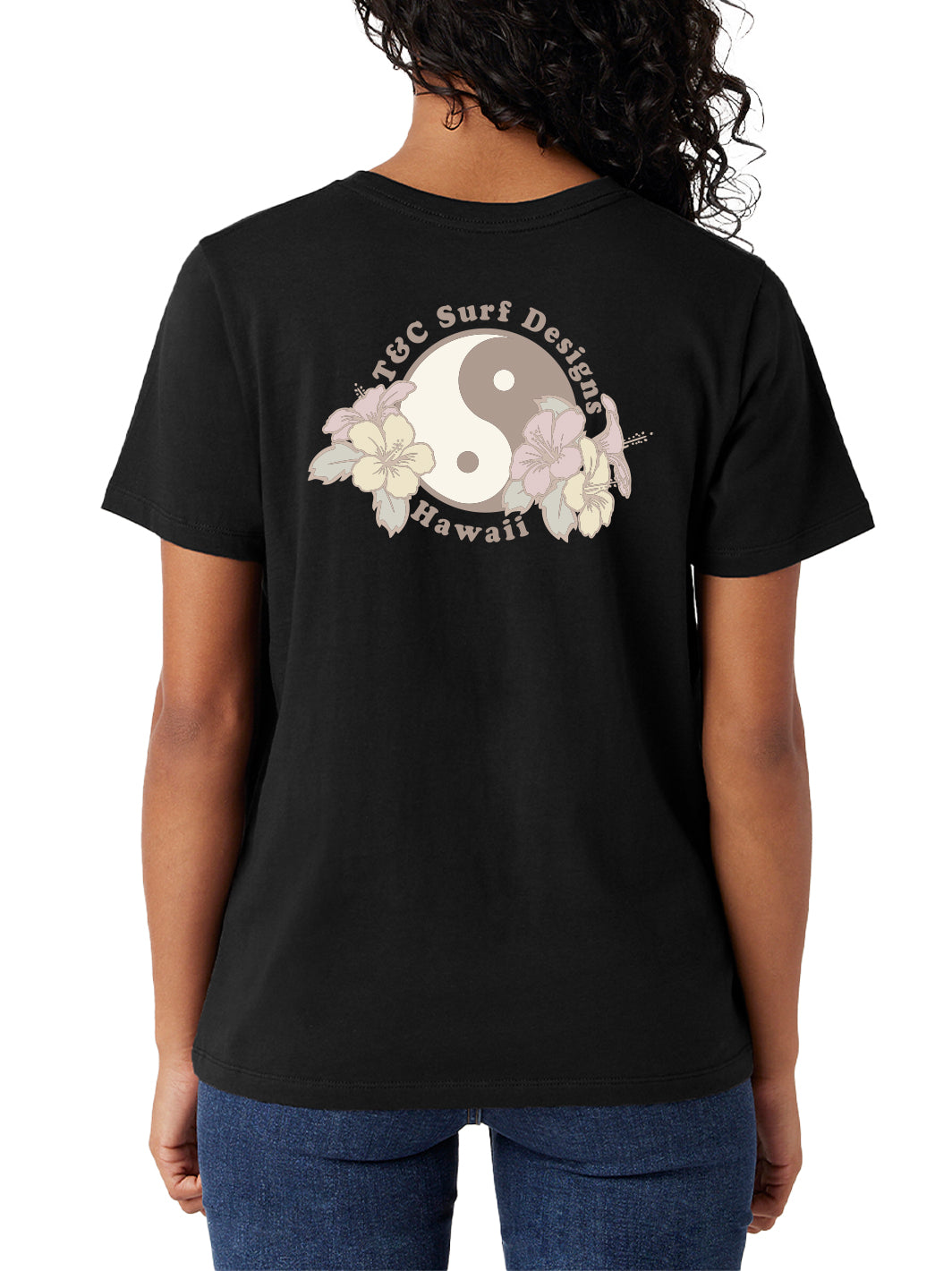 Hibiscus Bunch Boyfriend Tee