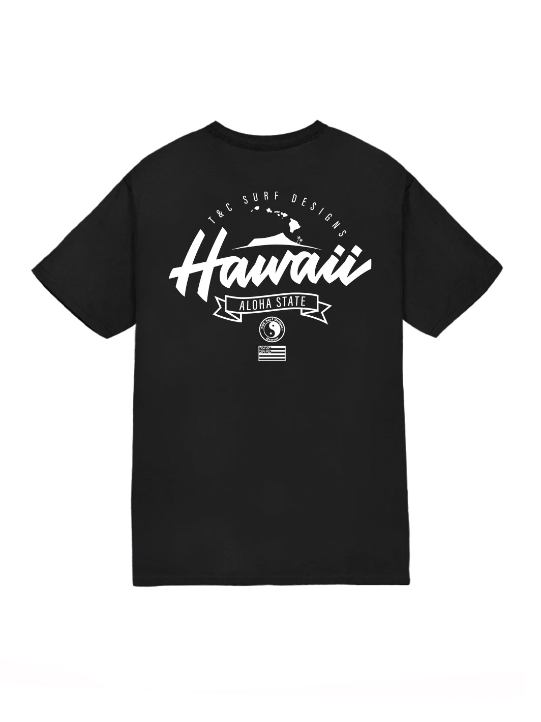 Hawaii Diamond Head Script Jersey Tee