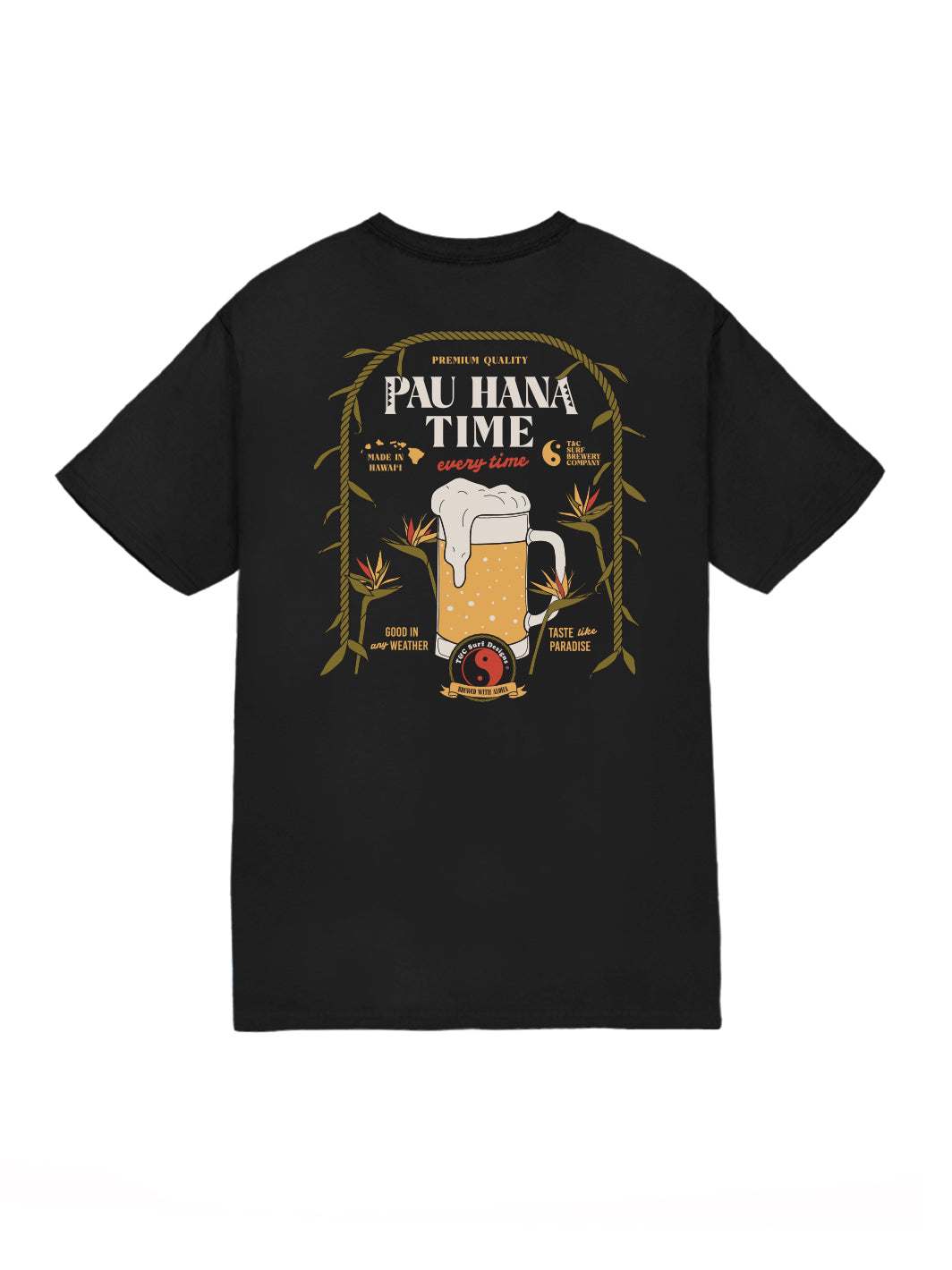 Brewed Aloha Jersey Tee