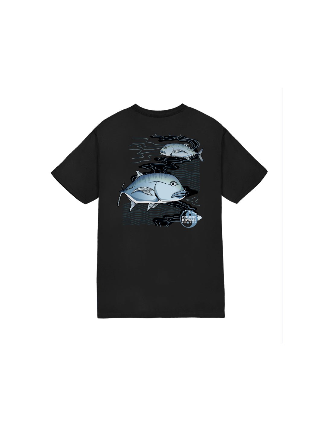 T&C Surf Designs Kids Eluaulua Tee, Black / XS