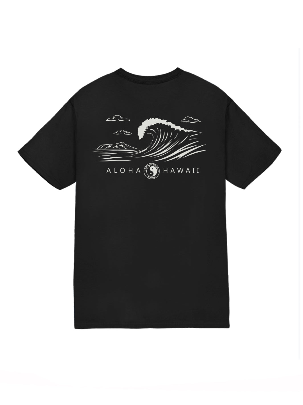 T&C Surf Designs Graphic Diamond Head Wave Jersey Tee, Black / S