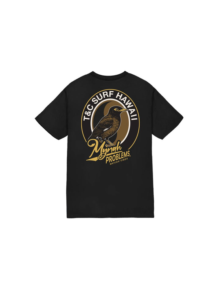 T&C Surf Designs Kids May Jah Vibes Tee, Black / XS