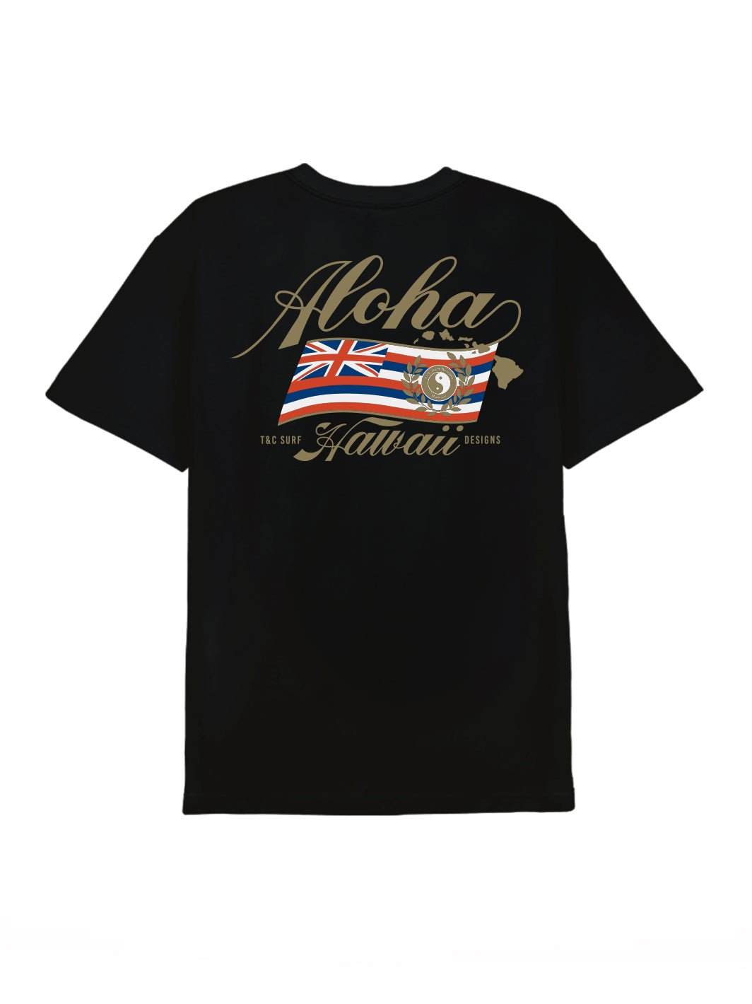 T&C Surf Designs 50th Tee, Black / S