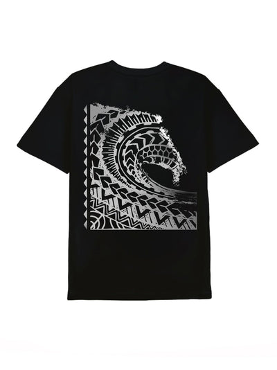 T&C Surf Designs T&C Surf Kakau Crash Tee, Black / S