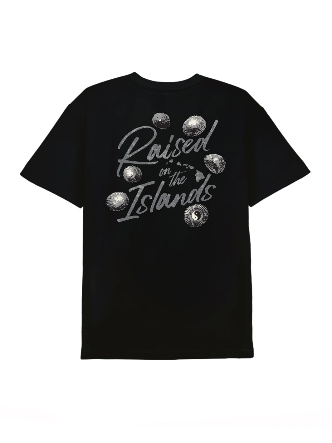 T&C Surf Designs Raised On Opihi Tee, Black / S