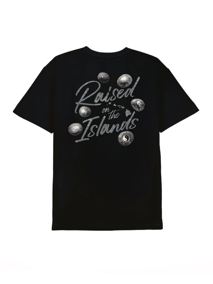 T&C Surf Designs Raised On Opihi Tee, Black / S