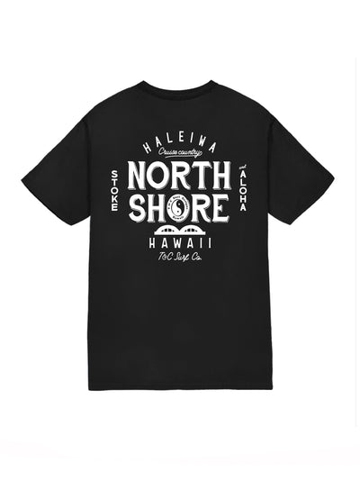 T&C Surf Designs North Side Jersey Tee, Black / S