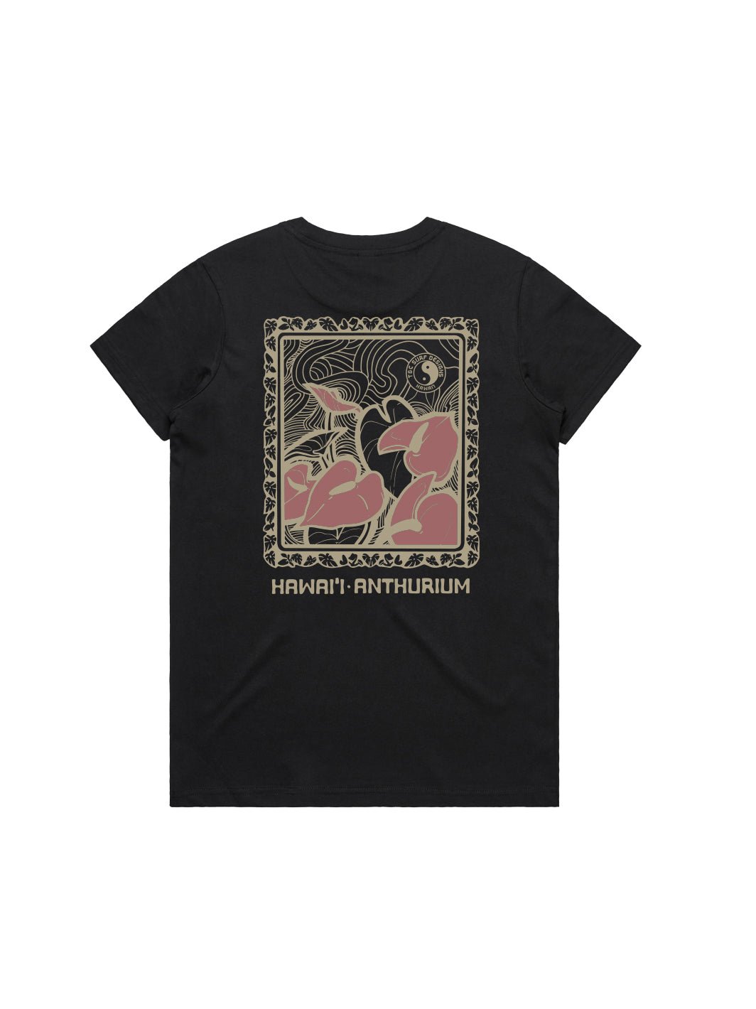 Field of Anthuriums Maple Tee - T&C Surf Designs