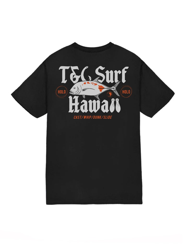 T&C Surf Designs Weekend Vibes Jersey Tee, Black / S
