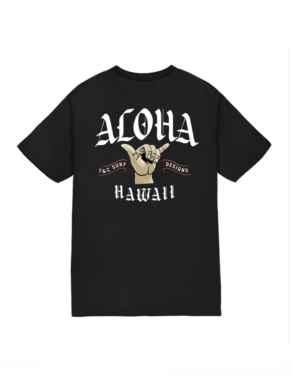 T&C Surf Designs Shaka High Jersey Tee, Black / S