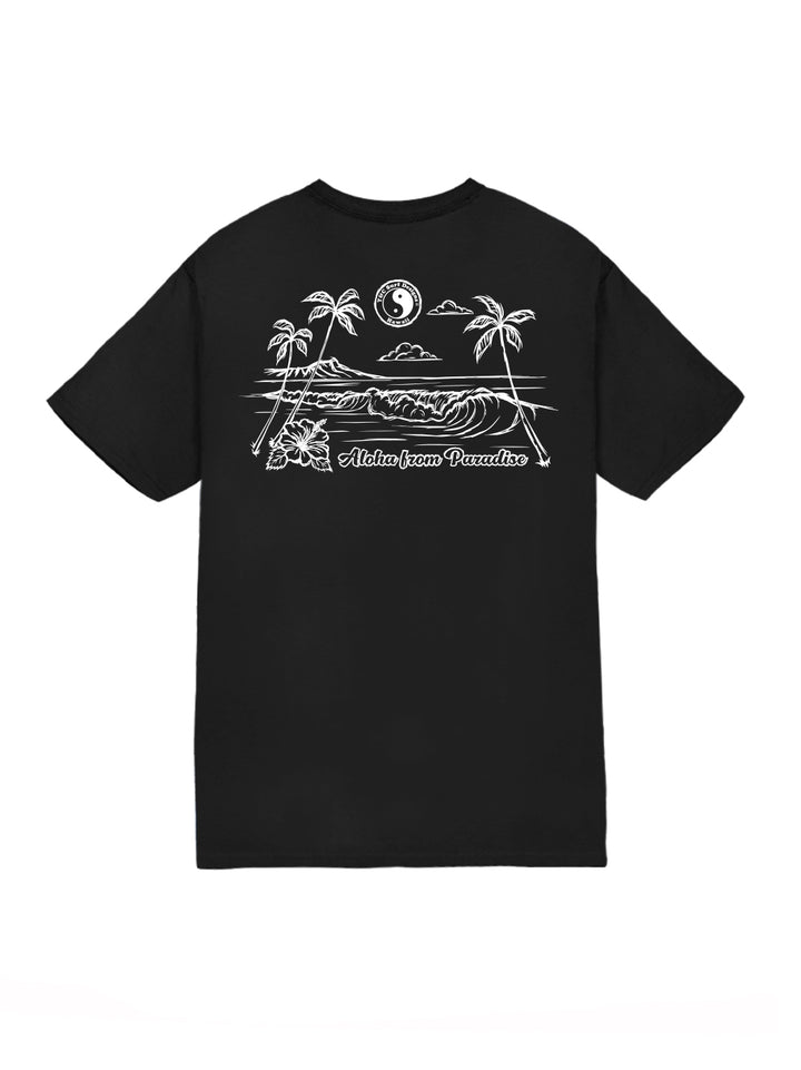 Sketch Diamond Head Wave Jersey Tee
