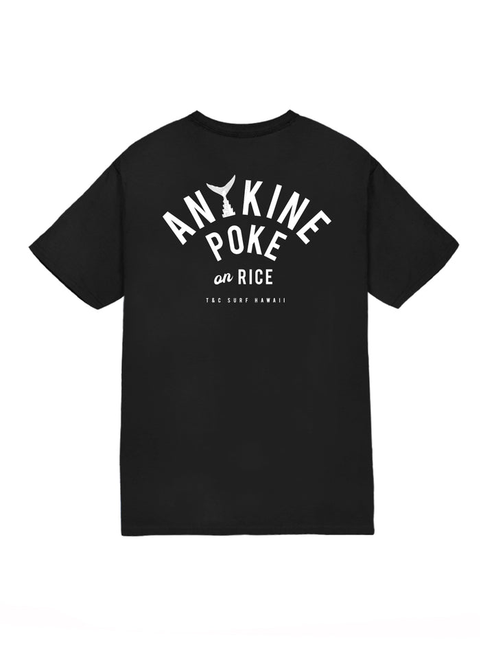 T&C Surf Designs Poke Bowl Combo Jersey Tee, Black / S